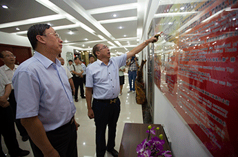 甘肅省酒泉市王敏副市長一行蒞臨 恒運(yùn)能源集團(tuán)參觀考察